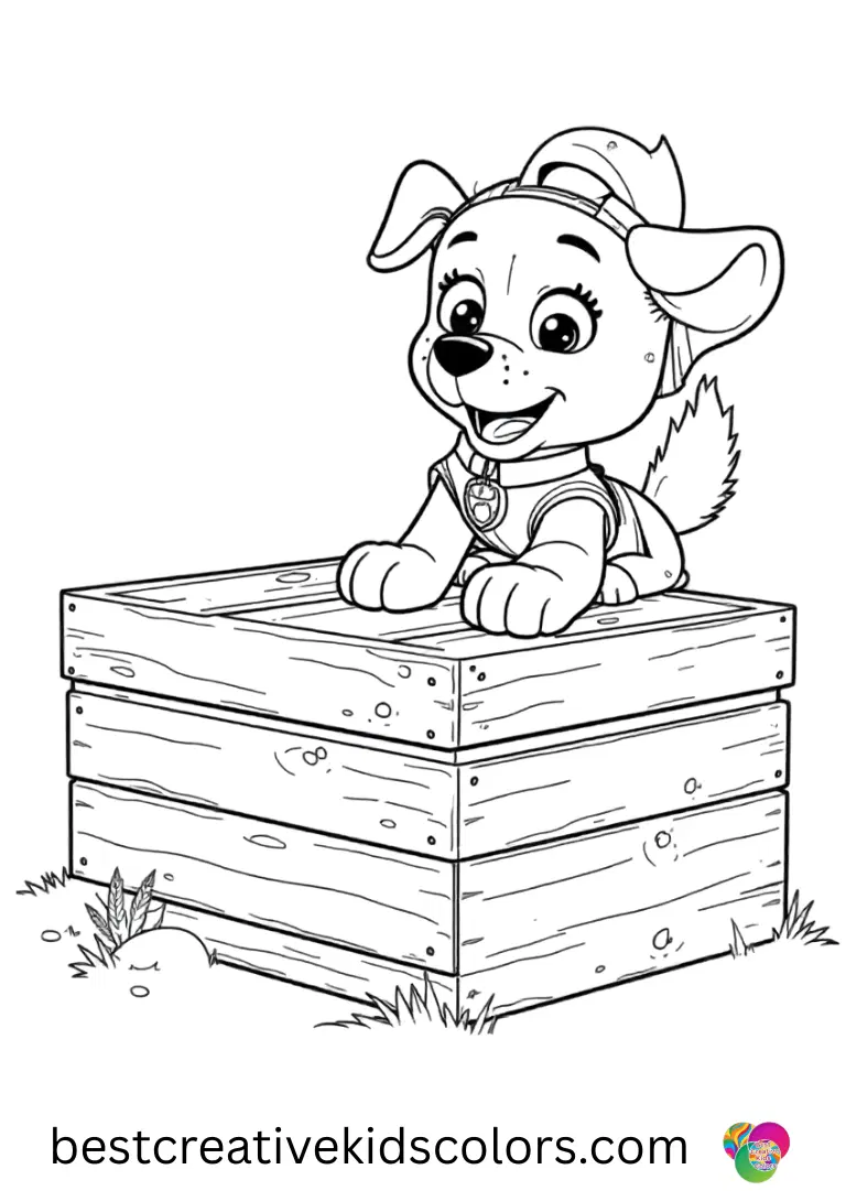 Rory Paw Patrol coloring pages