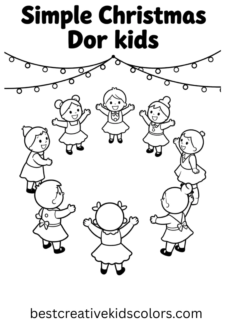 Simple Christmas dance for kids