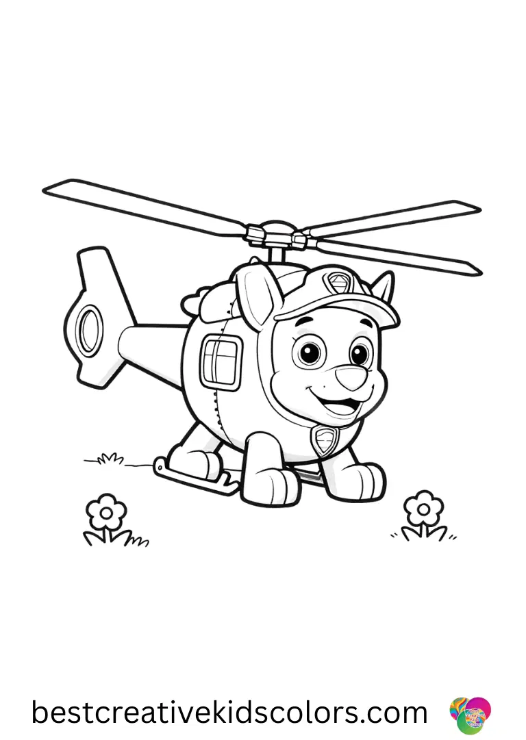 Skye PAW Patrol Helicopter