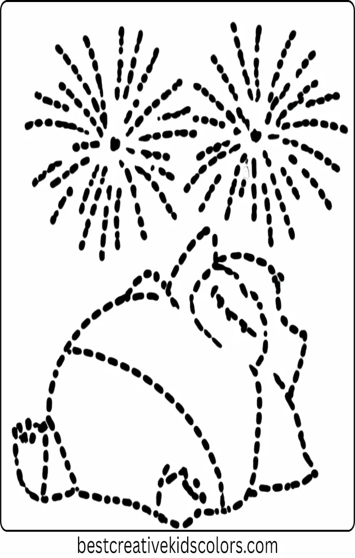 Snorlax with New Year’s Fireworks