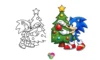 Free Printable Sonic Christmas Coloring Pages - Post Thumbnail