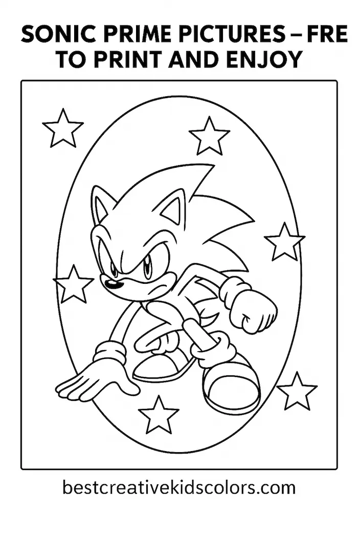 Sonic Prime Pictures – Free to Print and Enjoy