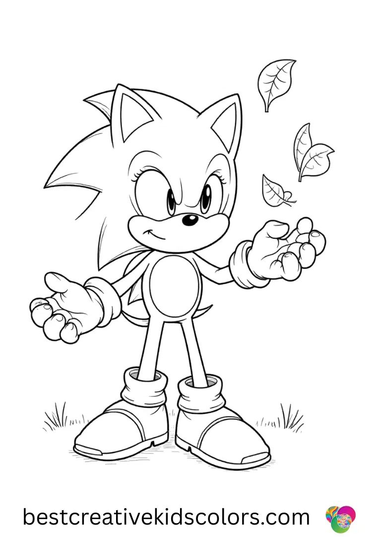 Sonic colouring pages free download