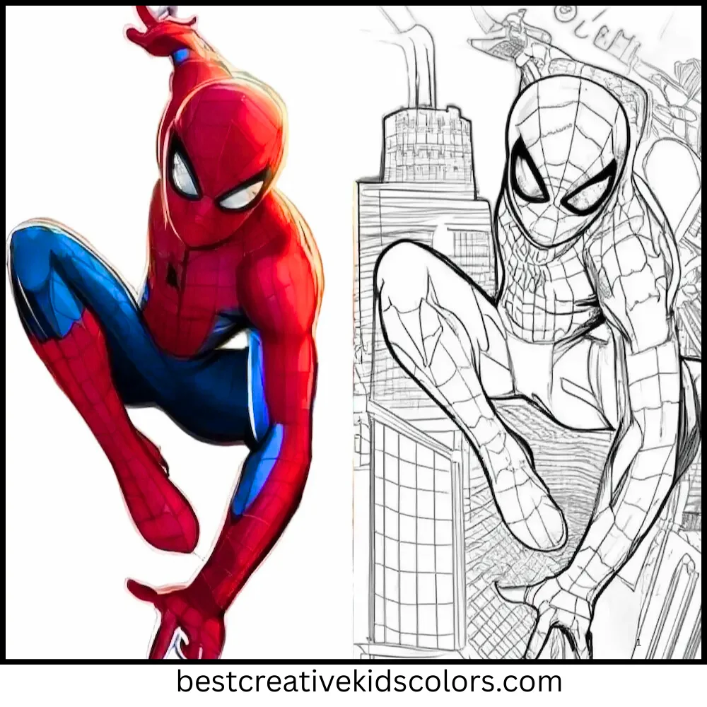  Spider-Man Coloring Pages – Free Printable Sheets for Kids