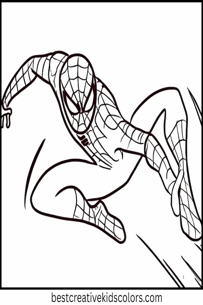 Spider-Man Homecoming Coloring Activity Page