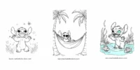 🌺 The Cutest Free Stitch Coloring Pages You’ll Ever See!