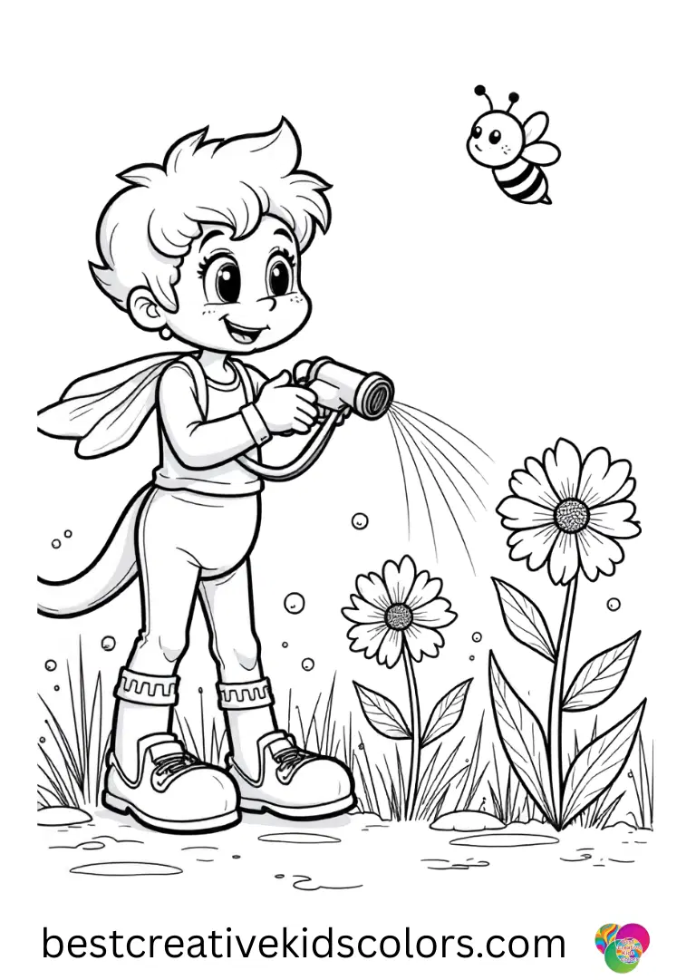 Supersonic coloring page printable free