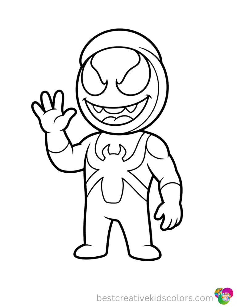 The Ultimate Venom Coloring Page (Interactive Digital Canvas) The Ultimate Venom Coloring Page (Interactive Digital Canvas)