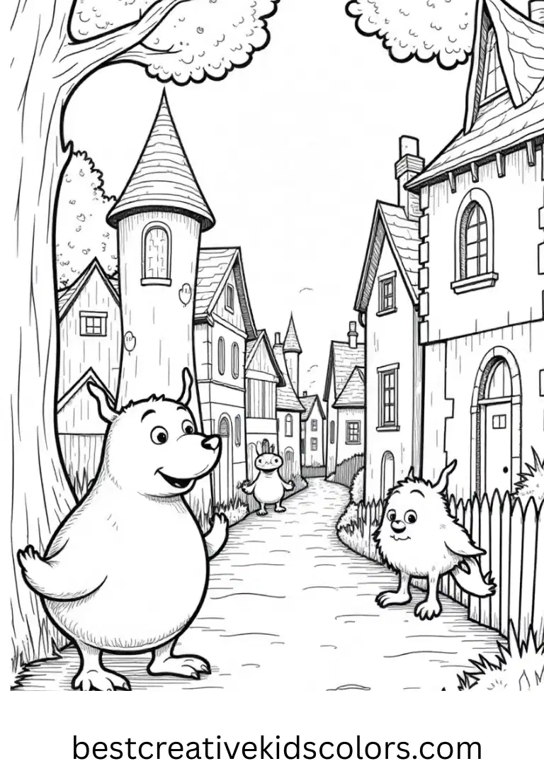 Tim Burton Coloring pages