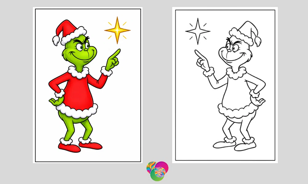 Free Printable Grinch Coloring Pages & Dr. Seuss Sheets