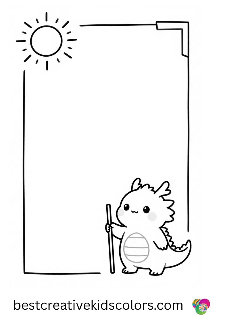 A dragon measures sunbeam lengths with a stick in Wish dragon drawing realistic.