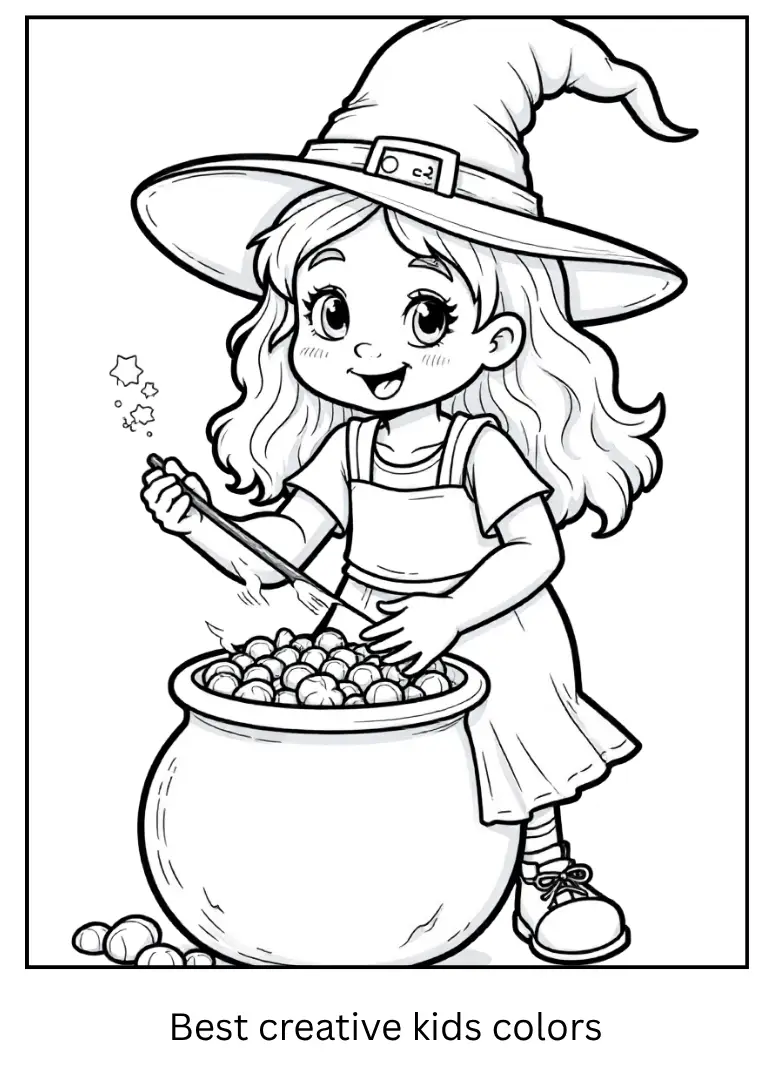Witch Halloween Printable – Making Sweet Candy Potions