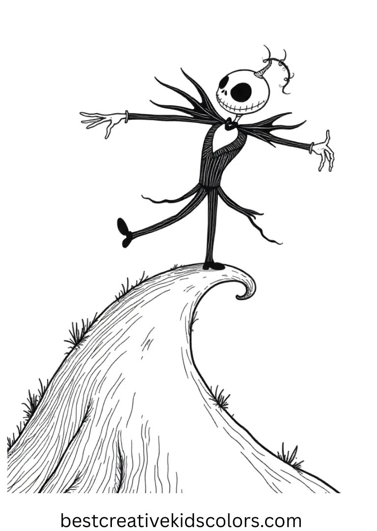 Zero Nightmare Before Christmas Zero Nightmare Before Christmas shows Zero spinning sideways above a blank hill, glowing nose bright.