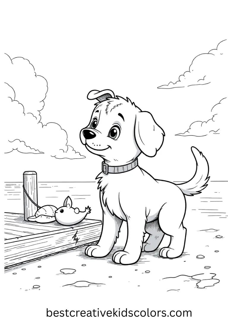 Zuma Ocean Fun Paw Patrol Coloring Picture Rescue