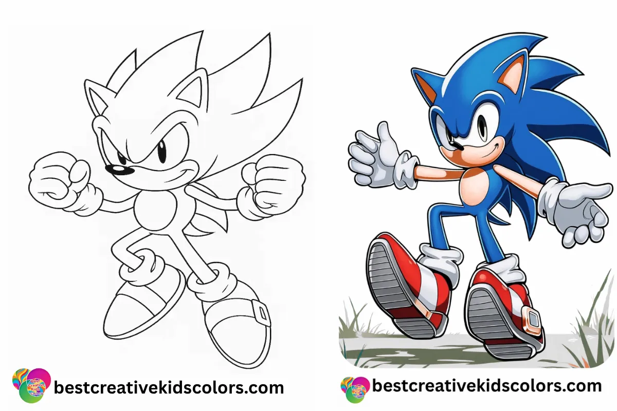 70 Plus Best Sonic Coloring Pages (PDF) – Printable Fun for Kids & Fans
