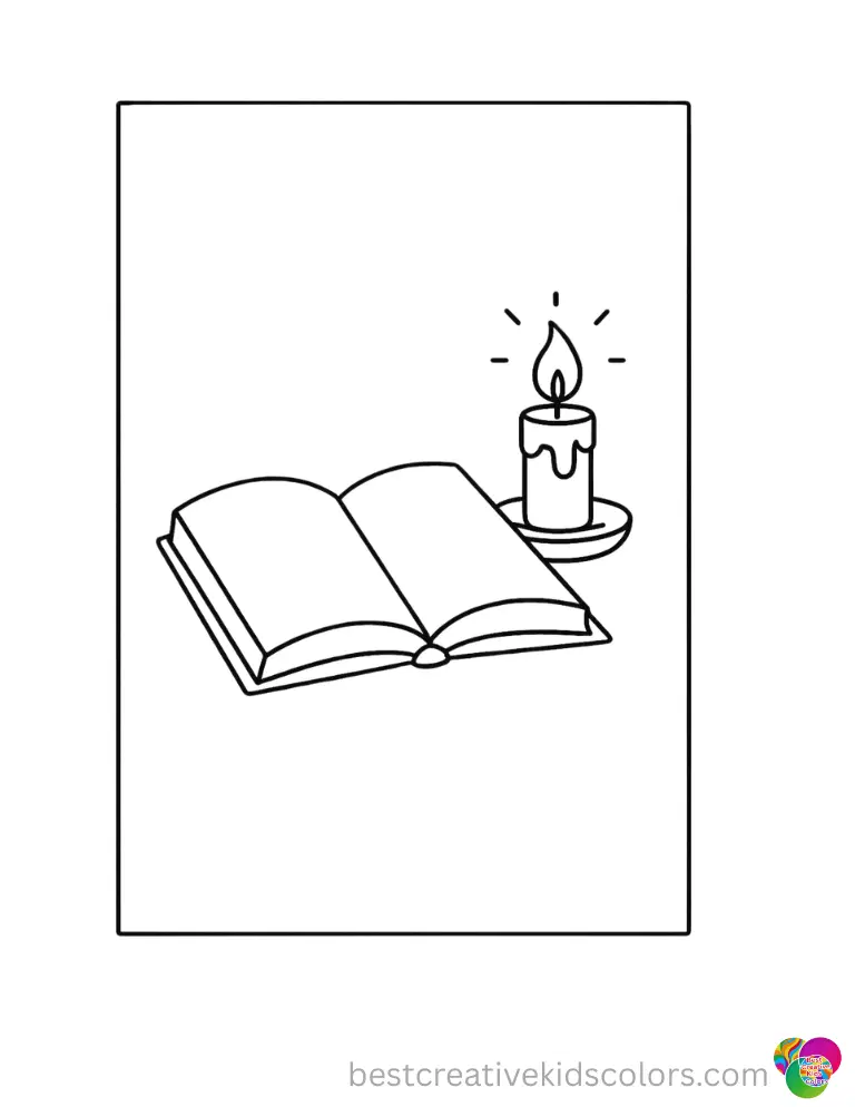 Cute & Printable Cozy Coloring Pages for Warm Days 3 colouring pages cozy