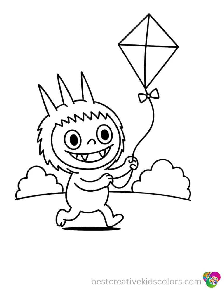 labubu colouring pages