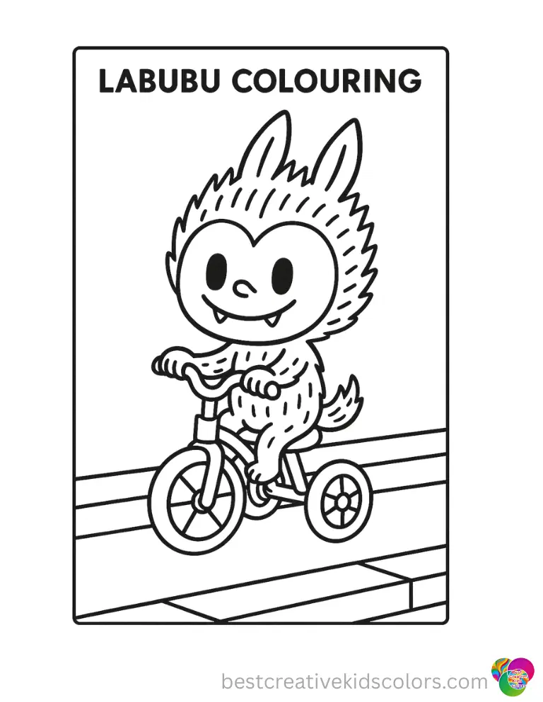 labubu colouring