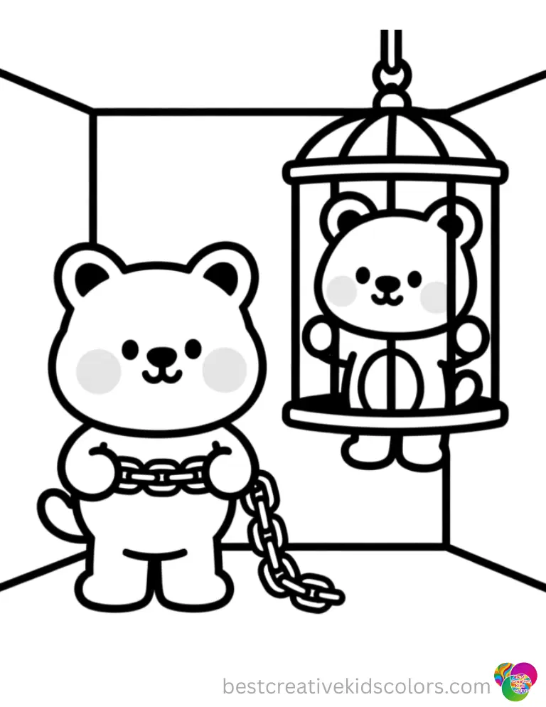 Jack uses a fountain pen to sign a spooky holiday scroll in these nightmare before christmas coloring pages.